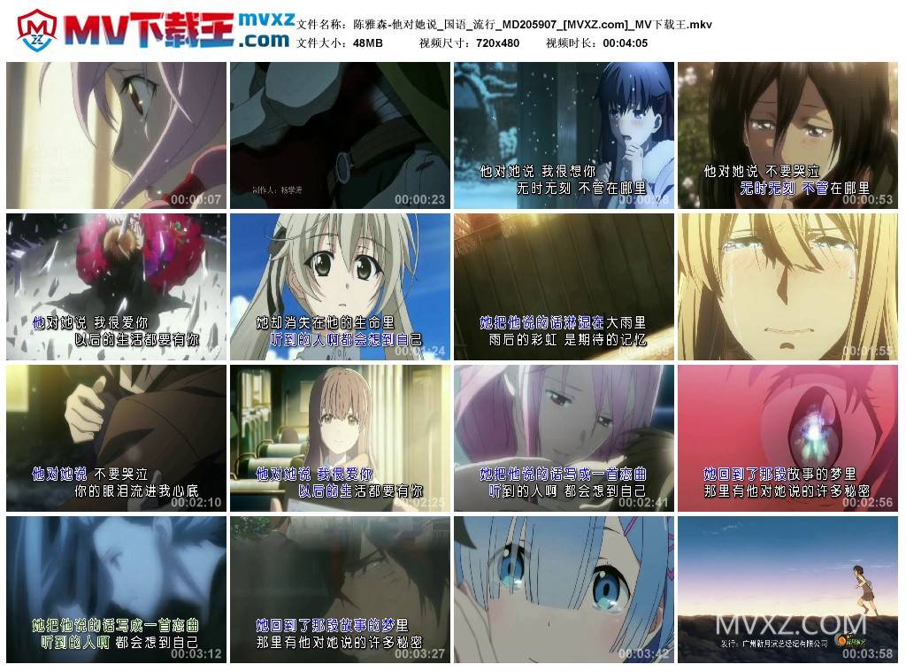 陈雅森-他对她说_国语_流行_MD205907